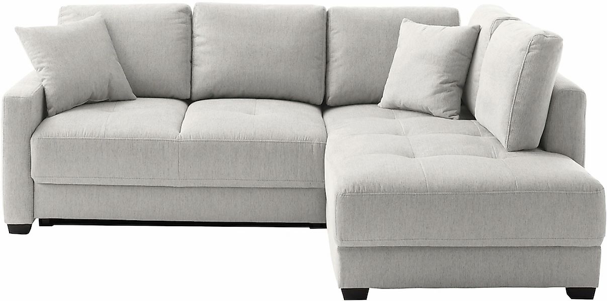 Mr. Couch Ecksofa "Pierre, L-Form mit BoxSpring", Mit Boxpring-Taschenfeder günstig online kaufen