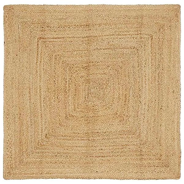 vidaXL Bereichsteppich Beige 120 x 120 cm Jute 42010394 günstig online kaufen