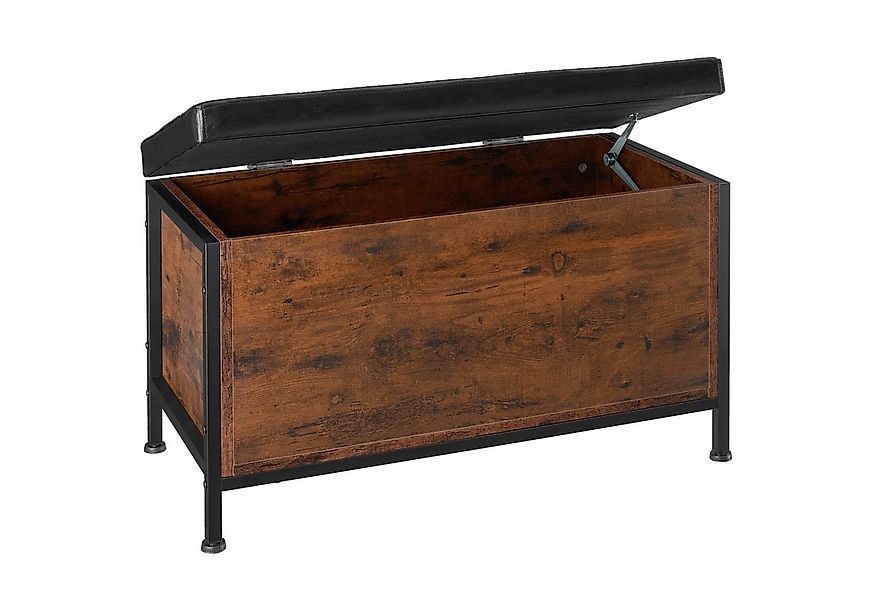 tectake Sitzhocker Sitztruhe, Industrial Style günstig online kaufen