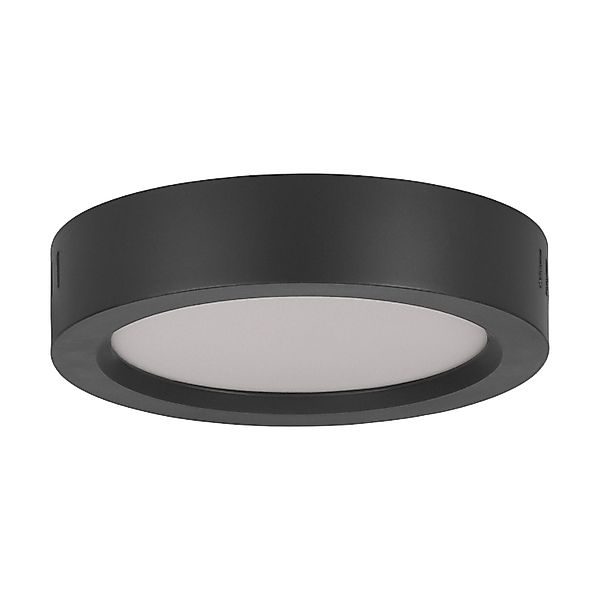 Eglo LED-Deckenleuchte Idun-E 4.000 K 3,1 cm x Ø 16 cm Schwarz günstig online kaufen