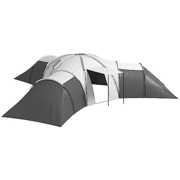 Outsunny Tunnelzelt Campingzelt für 6-9 Personen, günstig online kaufen
