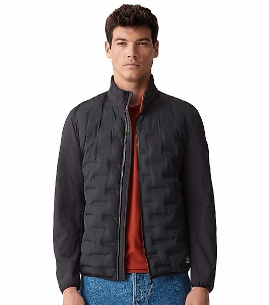 CASAMODA Langjacke "CASAMODA Materialmixjacke uni" günstig online kaufen