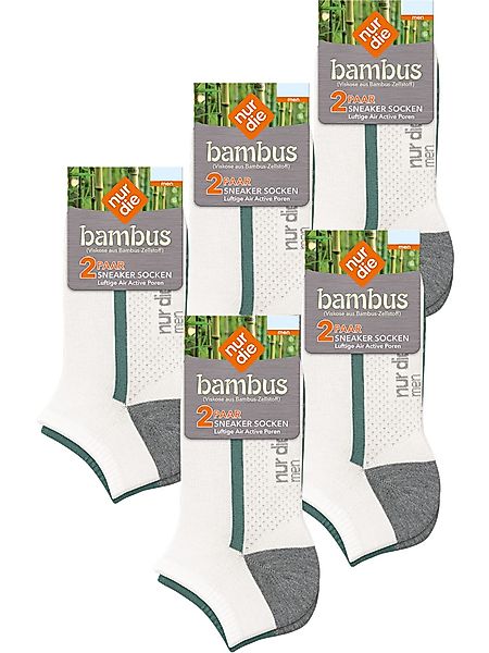 Nur Die Sneakersocken Bambus Sneaker (10-Paar) günstig online kaufen
