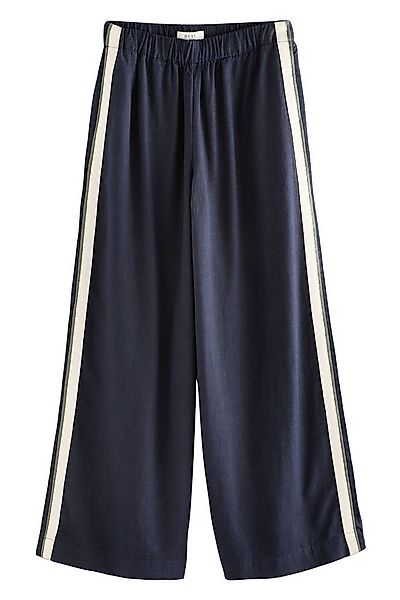 Next Palazzohose Hose mit weitem Bein und Leinenanteil, Kurzgröße (1-tlg) günstig online kaufen