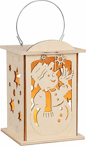 SAICO Original LED Laterne "Schneemann, warmweiß für Batteriebetrieb" LED-M günstig online kaufen