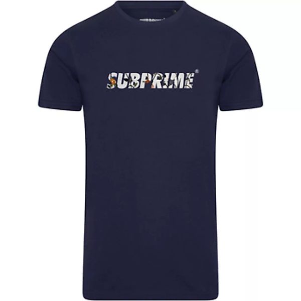 Subprime  T-Shirt Shirt Flower Navy günstig online kaufen