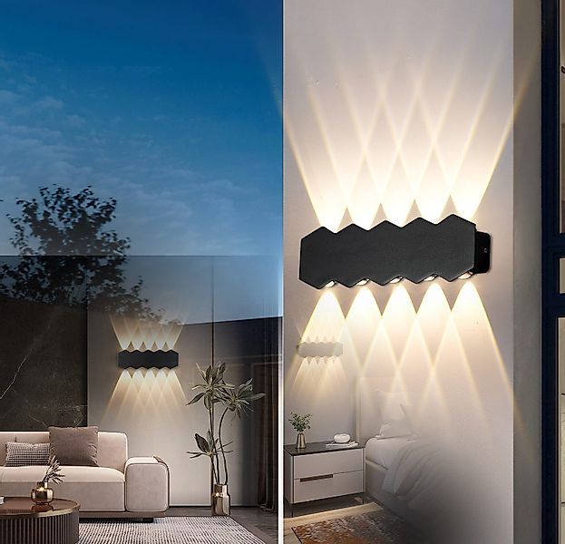 BlingBin Wandleuchte Wandleuchte LED, Up an günstig online kaufen