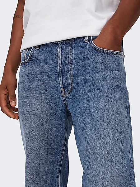 ONLY & SONS Loose-fit-Jeans "ONSFADE LOOSE WB 6778 A14 DNM NOOS" günstig online kaufen