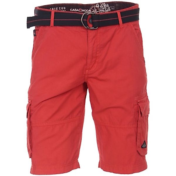 Casa Moda  Shorts Hose Cargo-Bermuda mit Gürtel und seitlichen Taschen günstig online kaufen