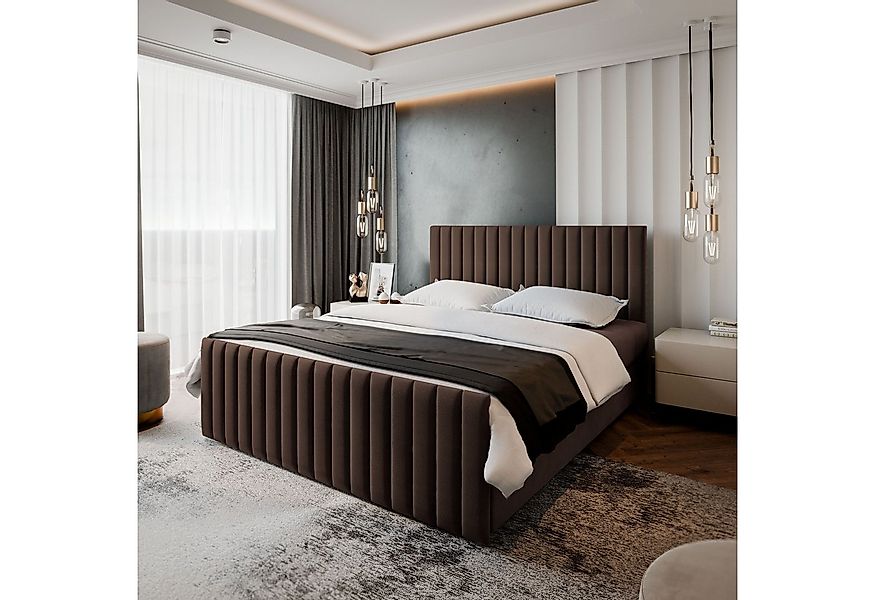 Masseno Boxbett ARION 160x200 cm mit Bonell Matratze und Topper günstig online kaufen