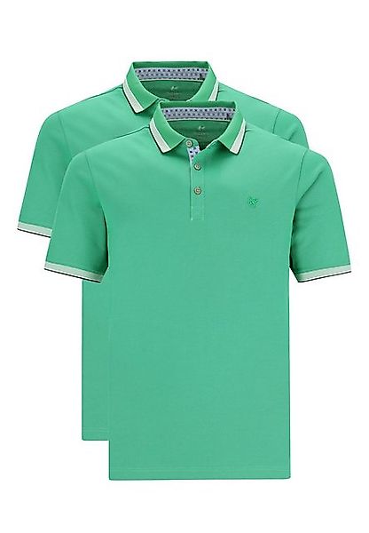 Hajo Poloshirt 2er Pack Pique (Spar-Set, 2-tlg) Poloshirt - Baumwolle - Atm günstig online kaufen