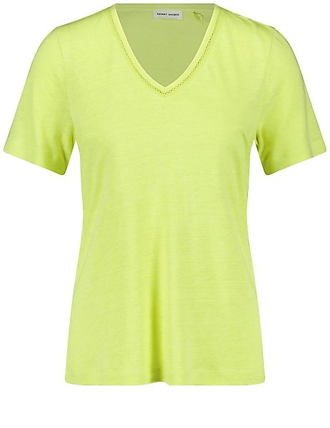 GERRY WEBER Shirtbluse T-Shirt aus Viskkose-Leinen-Mischung günstig online kaufen