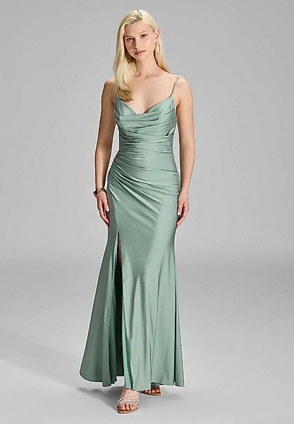 Hey Kyla Abendkleid - Figurbetontes Jerseykleid mit feinen Raffungen Figurb günstig online kaufen