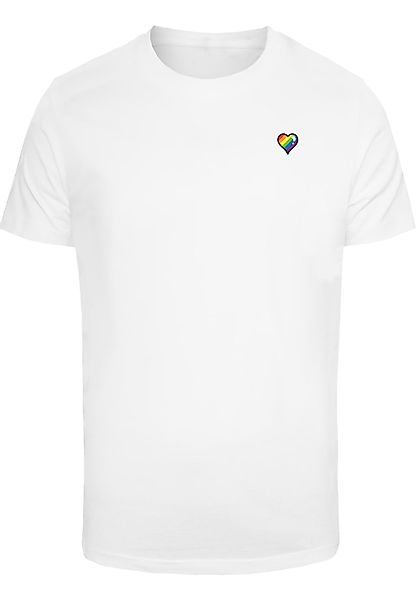 MisterTee T-Shirt "MisterTee Glossy Heart Pride Tee", (1 tlg.) günstig online kaufen