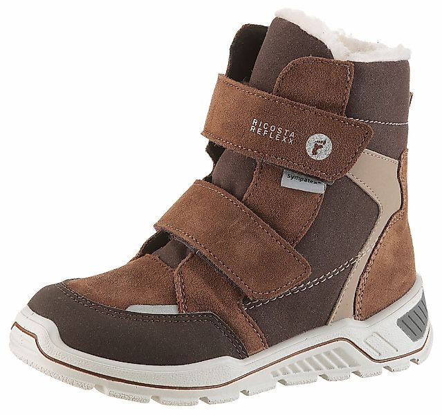 Ricosta Winterstiefel "JANEK 50 WMS: weit" Snowboots, Klettstiefel mit Symp günstig online kaufen