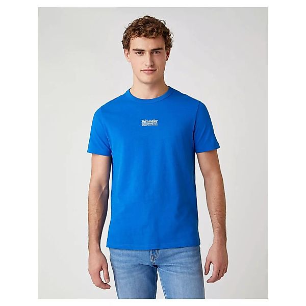 Wrangler Seas Logo Kurzärmeliges T-shirt XL Wrangler Blue günstig online kaufen