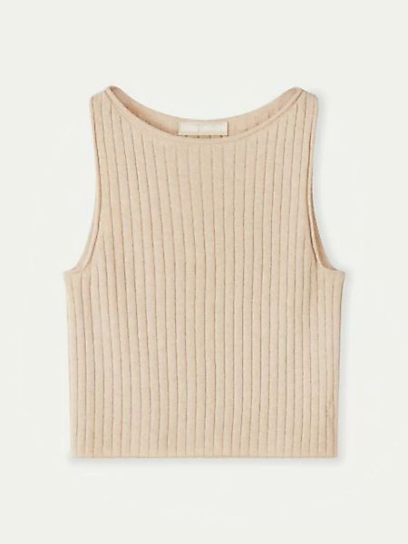 GOBI Cashmere Stricktop Kaschmir-Crop-Top günstig online kaufen