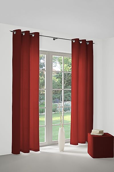 Wirth Vorhang "Dim out" Ösen 1 Stk. tlg. günstig online kaufen