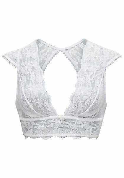 Vivance Bustier Mirja Spitzen-Top aus transparenter günstig online kaufen