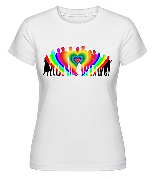 Regenbogen Familie · Shirtinator Frauen T-Shirt günstig online kaufen