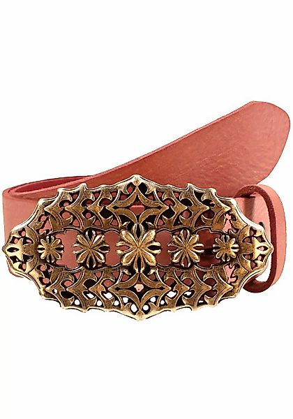 RETTUNGSRING by showroom 019 Ledergürtel, austauschbare Schließe, Rose flac günstig online kaufen
