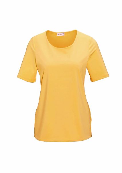 GOLDNER Langarm-Poloshirt "Gepflegtes Shirt in formstabiler Ware" Ohne günstig online kaufen