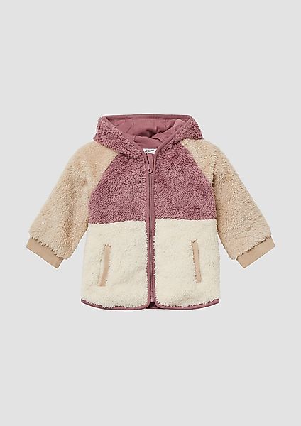 s.Oliver Outdoorjacke Unisex Jacke aus Teddyplüsch günstig online kaufen