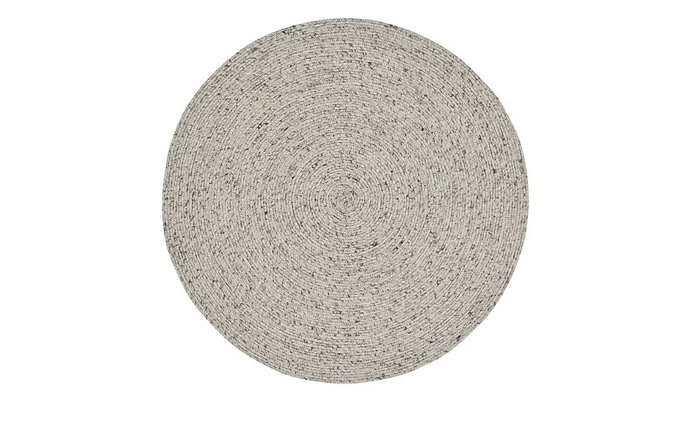 Handweb-Teppich  Pito Round ¦ Wolle Ø: 120 Teppiche > Naturteppiche - Höffn günstig online kaufen