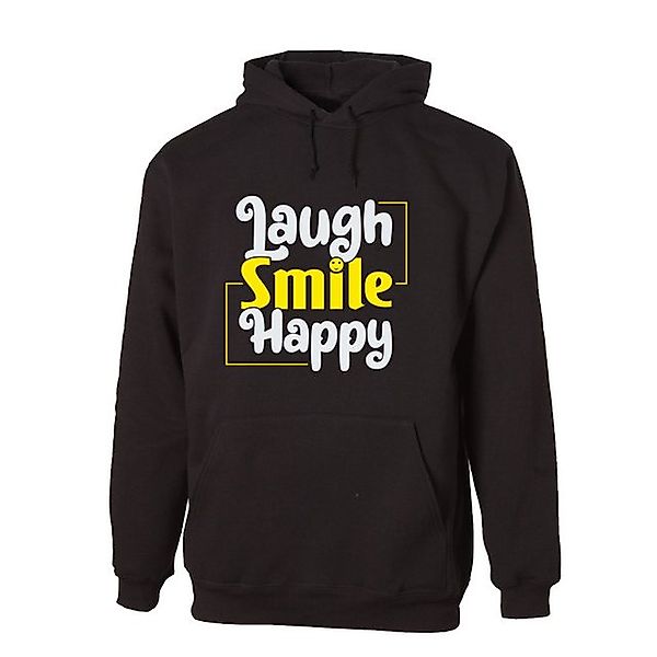 G-graphics Hoodie Laugh Smile Happy Unisex mit trendigem Frontprint mit Spr günstig online kaufen