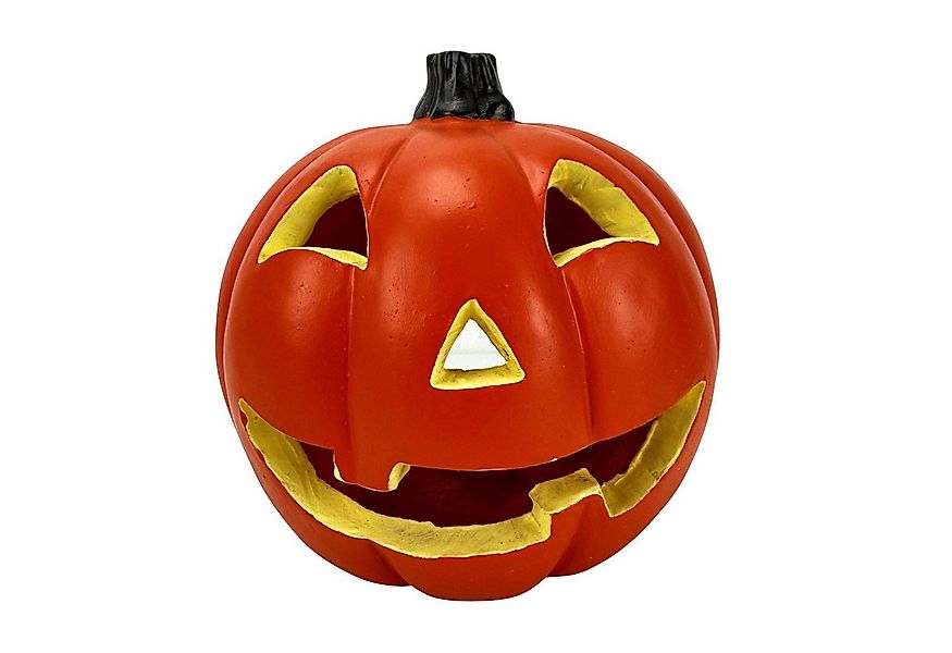 Online-Fuchs LED Dekoobjekt - geschnitzter Halloween Deko Kürbis mit LED-Ke günstig online kaufen