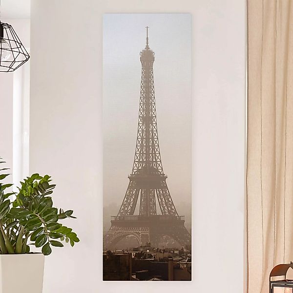 Leinwandbild Architektur & Skyline - Hochformat Tour Eiffel günstig online kaufen