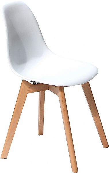 Essentials Stapelstuhl "Keeve" () 1 Stk.weiß, ohne Armlehne günstig online kaufen