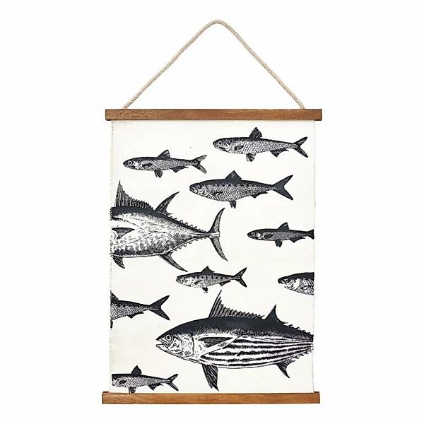 Fische - Bild mit Posterleiste günstig online kaufen