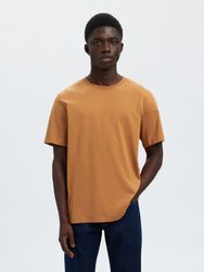 Selected Rundhalsshirt SLHASPEN SS O-NECK TEE günstig online kaufen