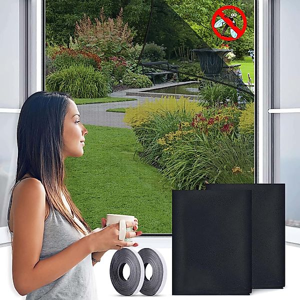 Coonoor Insektenschutz-Vorhang Moskitonetze für Fenster Fliegengitter günstig online kaufen