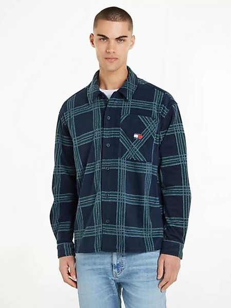 Tommy Jeans Fleecehemd TJM CHECK POLAR FLEECE OVERSHIRT mit Karomuster günstig online kaufen