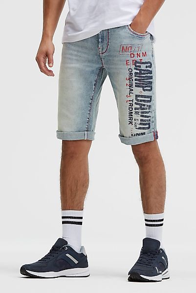 CAMP DAVID Jeansshorts mit normaler Leibhöhe günstig online kaufen