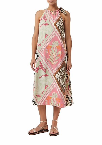 Comma Trägerkleid Ohne Taschen mit floralem Muster günstig online kaufen