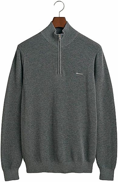 Gant Troyer "COTTON PIQUE HALF ZIP", mit Piqué-Struktur günstig online kaufen