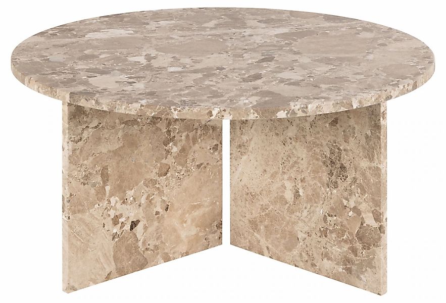 ACTONA GROUP Couchtisch "Vega", Couchtisch, und V-förmig Gestell matt Latte günstig online kaufen