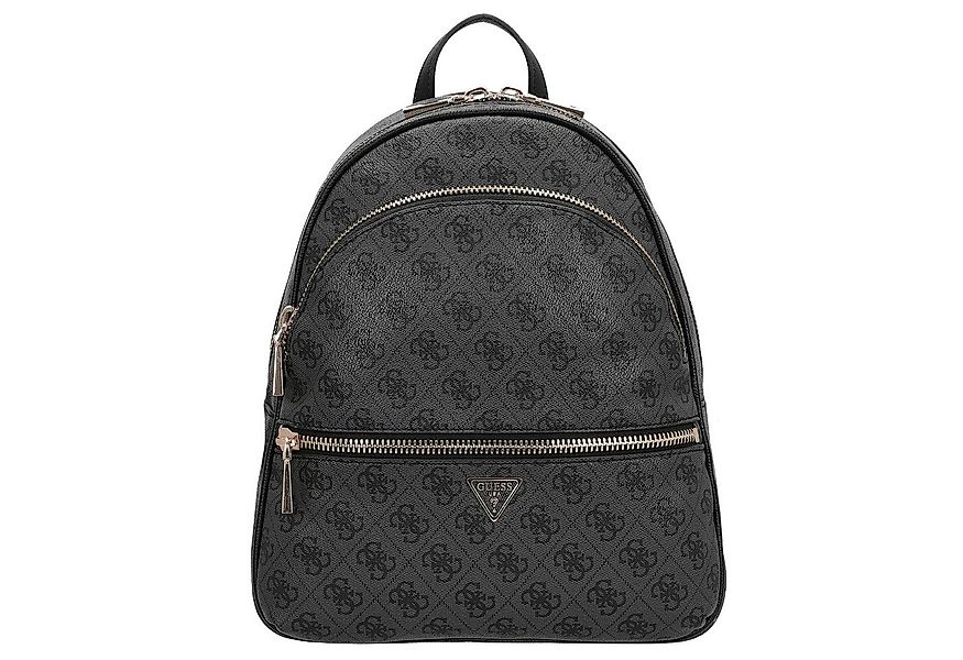Guess Rucksack Manhattan II Large - Rucksack 33 cm (coal logo) günstig online kaufen