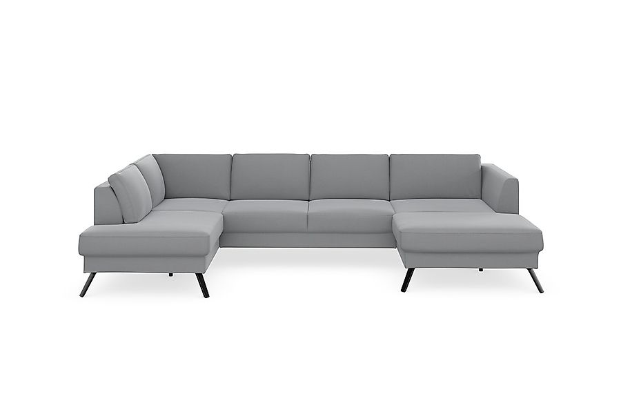 sit&more Wohnlandschaft »Lindholm U-Form« mit Sitztiefenverstellung und Fed günstig online kaufen