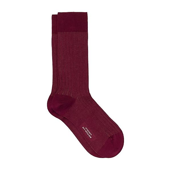 Hackett Sr Contrt Rib Socken S-M Red / Red günstig online kaufen