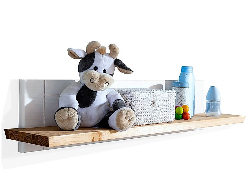 Moebel-Eins Wandboard, CARLY Wandregal, Material Massivholz, günstig online kaufen