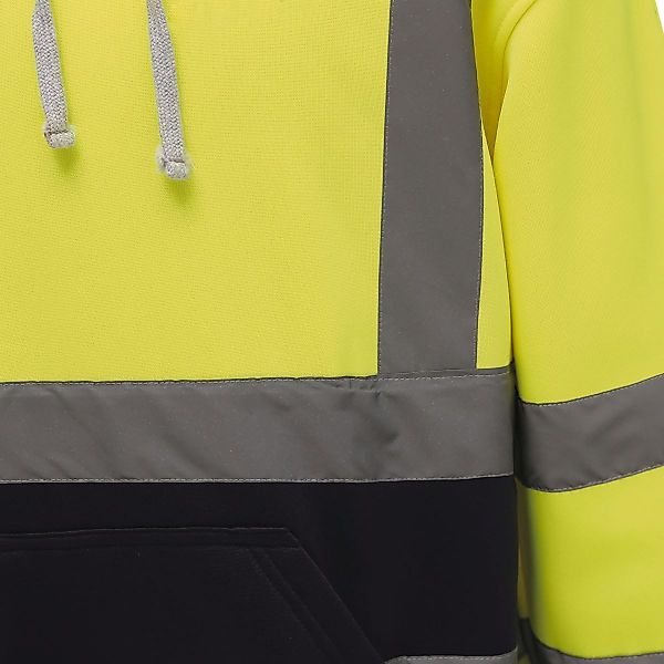 YOKO Warnschutz-Shirt Herren Hi Vis Pull-Over günstig online kaufen
