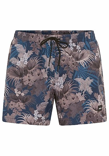 BOSS Badeshorts "Piranha", mit buntem Alloverdruck günstig online kaufen