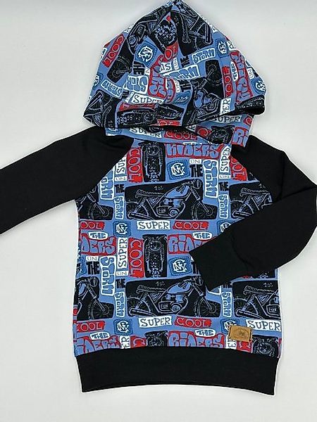 Land-Juwelen Hoodie HOODIE BIKES SUPERCOOL schwarz blau rot günstig online kaufen