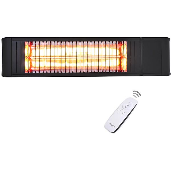Vasner Heizstrahler "Wand / Decke, schwarz, Teras X20" 2.000 abgerundetes D günstig online kaufen