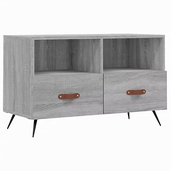 vidaXL TV-Schrank TV-Board Grau Sonoma 80x36x50 cm Holzwerkstoff günstig online kaufen