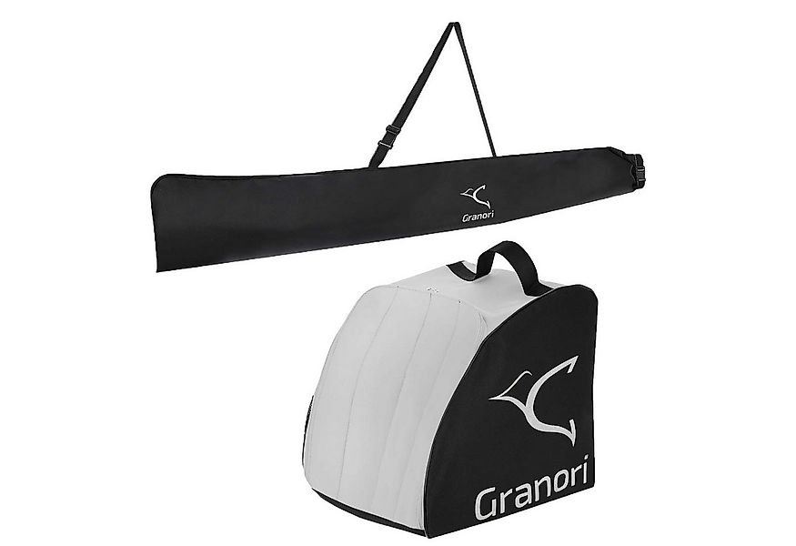 Granori Skitasche Rolltop Skisack + Skischuhtasche für 1 Paar Skischuhe & S günstig online kaufen